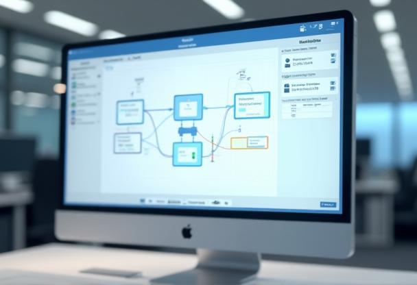 Screenshot of an automation workflow tool interface illustrating processes.
