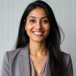 Professional headshot of Dr. Anya Sharma, Automation Consultant and Author.