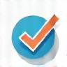 Checkmark and cross icon representing reduced errors.